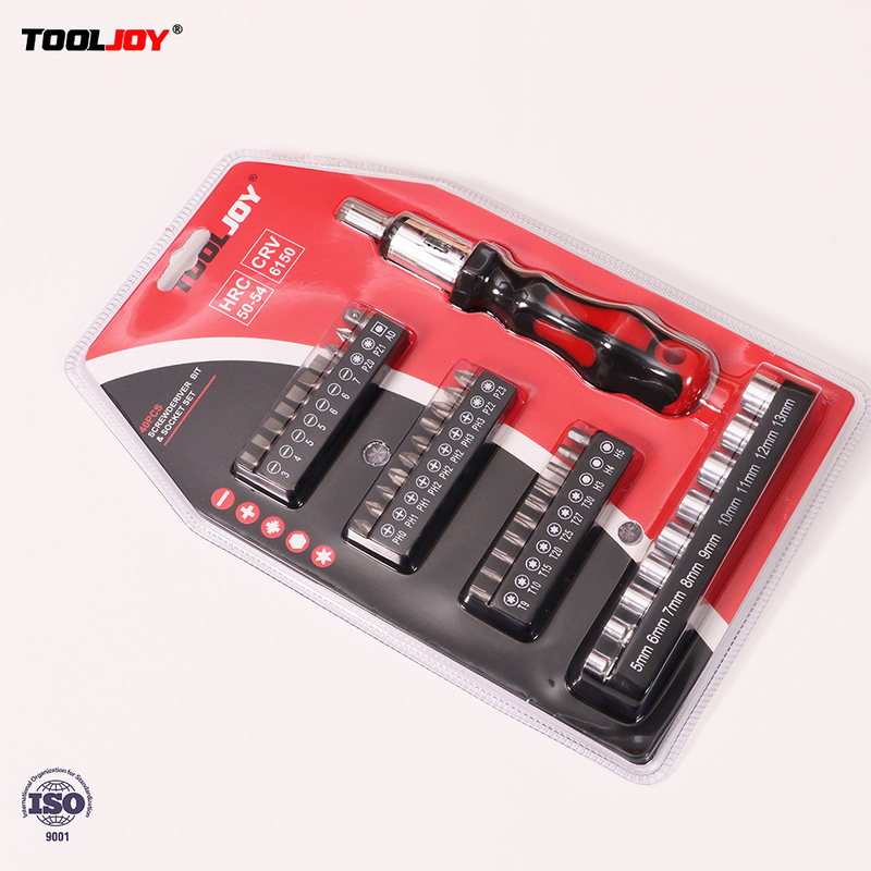 TOOLJOY Portable 40pcs Ratchet Screwdriver Set