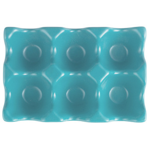 Creative 6-Compartment <b>Egg</b> Storage Box <b>Egg</b> Tray Rack Home <b>Ceramic</b> <b>Egg</b> Holder Kitchen Utensil <b>Egg</b> Tray - Product Image 4