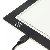 Tablette numérique A4 LED pour artistes, planche à dessin mince, tablette de traçage lumineuse, tablette de traçage LED