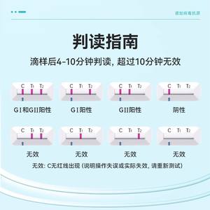 Kit de Detección de Antígeno del Coronavirus (Método del Oro Coloidal) para Autodiagnóstico Casero de Gastroenteritis y Diarrea en Niños - Product Image 2