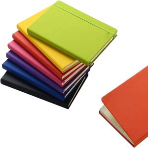 Low MOQ Custom Wholesale Promotional <b>A4</b> Business Aesthetic Linen Journals Notebook PU Leather Hardcover Notebooks for Students - Product Image 2