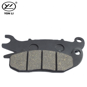 Plaquettes de frein pour moto YONGLI (sans amiante, semi-métalliques) pour <span class=keywords><strong>CBR</strong></span> <span class=keywords><strong>125</strong></span> Wave <span class=keywords><strong>125</strong></span> MSX <span class=keywords><strong>125</strong></span> <span class=keywords><strong>CBR</strong></span> RWB - Product Image 1