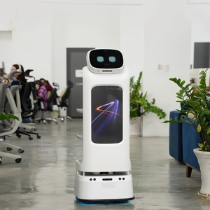 <span class=keywords><strong>Robot</strong></span> <span class=keywords><strong>Serveur</strong></span> de <span class=keywords><strong>Restaurant</strong></span> à Haute Efficacité <span class=keywords><strong>Robot</strong></span> de Service <span class=keywords><strong>avec</strong></span> Écran de 10,1 Pouces Navigation Laser <span class=keywords><strong>Robot</strong></span> de Livraison de Nourriture Automatisé - Product Image 5