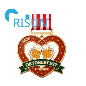 Medalla de Metal 3D en Relieve para Festival de <span class=keywords><strong>Cerveza</strong></span>, Carrera 5K 10K, Medalla Personalizada con Abrebotellas de <span class=keywords><strong>Cerveza</strong></span> Oktoberfest, Medallón con Cinta - Product Image 2