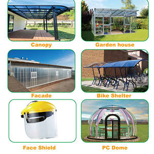 عينة مجانية من ألواح البولي كربونات الصلبة بسماكات 0.8-23 مم، 12 مم، 10 مم، 5 مم، 4.5 مم، ألواح بولي كربونات صلبة بملمس مطفي للبيع - Product Image 4