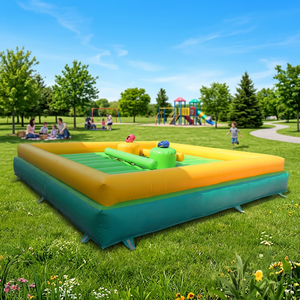 Winsun Château Gonflable Interactif Personnalisé Gladiator Joust en PVC pour Location Commerciale et Aire de Jeux Extérieure - Product Image 1