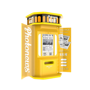 Máquina Expendedora de Monedas de Recuerdo JoyFunplay Multifuncional con Pantalla Táctil, Compatible con Códigos QR, para Uso en Interiores, con Múltiples Opciones de Pago - Product Image 2