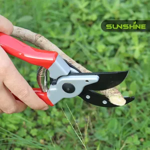 SUNSHINE 8 ''profesyonel keskin Bypass budama makası ağaç düzelticiler bahçevan makaslar el Pruner Bonsai kesiciler bahçe makası Clippers