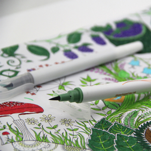 JOY to GIFTS – Marqueur <span class=keywords><strong>aquarelle</strong></span> rechargeable à pointe pinceau, 20 couleurs, effaçable à sec et à l'eau, personnalisable - Product Image 4