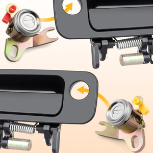 Cilindros de cerradura de puerta 69051 33140 69052 33140 para Toyota Camry 97-01, piezas de repuesto - Product Image 2