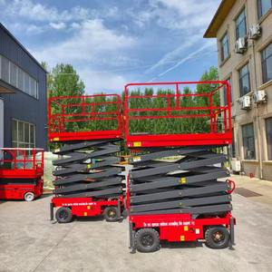 Elevador de plataforma de tijera certificado CE 6m 8m 10M 16m elevador eléctrico uso doméstico elevador hidráulico para almacenes y fábricas ahorro de espacio - Product Image 4