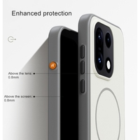 Étui magnétique professionnel pour OnePlus 15, finition mate givrée, toucher agréable, coque de téléphone portable antichoc 2 en 1 en TPU+PC pour OnePlus 15