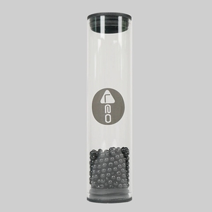 Tubo acrílico transparente, instrumento de percusión, agitador de arena con cuentas blancas y negras, agitador de mano para banda de percusión, actuación en vivo - Product Image 2