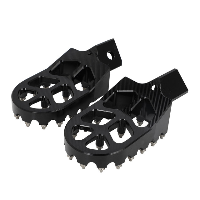 For TW200 1987-2023 Off-Road Motorcycle Accessories Lower Aluminum Alloy Foot Pedals Model PEG-YAM-00004 Made in China