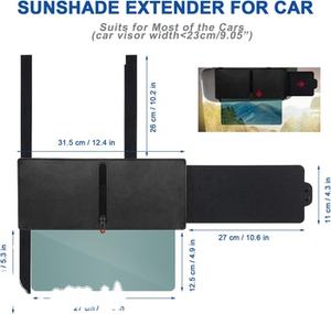 Accesorios para Automóviles de Alta Calidad, Visera Solar Polarizada para Automóvil con Cierre - Product Image 3