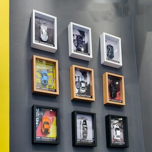 3D <b>Frame</b> Hanging Painting Alloy Car Model 1:32 3D Stereoscopic Fashion Collectible Home Decor Unisex <b>Plastic</b> Material - Product Image 1