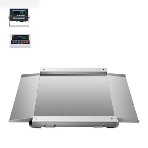 Báscula Digital Electrónica Impermeable de Acero Inoxidable Veidt, Plataforma Industrial de 0.5-3T con Indicador YK-SFE - Product Image 2