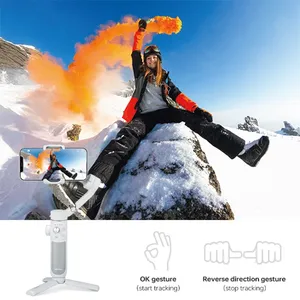 Estabilizador de Teléfono JHD <span class=keywords><strong>FeiyuTech</strong></span> VB4SE Vimble 4 Se Kit, Gimbal Portátil con Seguimiento Facial por IA y Luz de Relleno Magnética para IOS y Android - Product Image 3