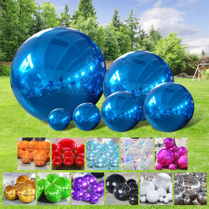 Customized Event Wedding Scene Decoration With Shiny Metal Inflatable Mirror Balloon Ball Mirrior Ball Sphere Customized Event W - Product Image 1