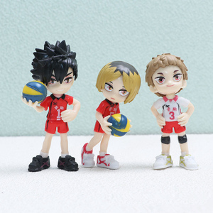 Figurines <span class=keywords><strong>Haikyuu</strong></span> Hinata Shoyo <span class=keywords><strong>Oikawa</strong></span> Tooru Tobio Kageyama en PVC de 8 cm, figurines d'anime, jouets à collectionner, boîte à œufs Gachapon - Product Image 3