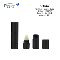 Vente en gros Tube de poudre 5g à double extrémité pour fond de teint Correcteur Blush Stick Conteneur en plastique avec bouchon de pompe pour cosmétiques