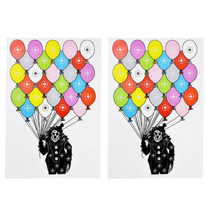 17.7*12.6英寸头和胸环靶纸射击训练靶纸人质靶纸 - Product Image 4