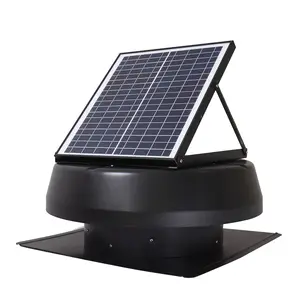 Armazém solar dc ventilador de ventilação industrial, kit de resfriamento ventilador de ar com sistema solar inteligente
