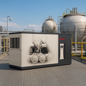 Compresseur centrifuge sans huile APCOM, équipement de compression haute efficacité pour l'azote et les gaz d'échappement naturels - Product Image 1