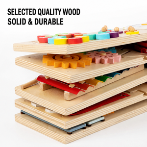 Kindergarten Multifunctional Busy Board <b>Sensory</b> <b>Wall</b> Activity Activity <b>Wall</b> Busy Boards to Cultivate Hands-on Ability - Product Image 4