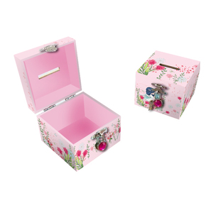 <span class=keywords><strong>Ever</strong></span> Bright 2025 nouveau Design tirelire meilleur vendeur boîte d'économie d'argent en bois MDF mignon tirelire pour les filles garçons cadeau d'anniversaire - Product Image 2