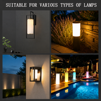Tube diffuseur de lumière LED blanc laiteux, résistant aux chocs, résistant aux hautes températures, indéformable, pour lampes de table, appliques murales, 25mm