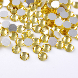 Strass à dos plat en aluminium pour robes, cristal ab, sans correcteurs, à dos plat, ss6-ss30 - Product Image 3