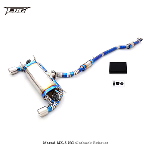 Tubos de escape de coche de salida de fábrica para <span class=keywords><strong>Mazda</strong></span> <span class=keywords><strong>MX5</strong></span> NC 2,0 2009-2014 sistema de escape Catback de titanio silenciador de escape de coche deportivo - Product Image 3