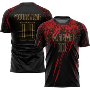 Conjunto de Camiseta y Pantalones Cortos de Fútbol Personalizados Fancustom para Hombre, Mujer y Jóvenes con Impresión de Nombre - Product Image 4