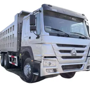 Sinotruck Howo 6x6 dump truck 90% new tripper truck 375hp heavy truck for sale in Africa South America