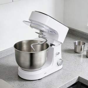 Batidora Eléctrica <span class=keywords><strong>de</strong></span> Alimentos 220V a Precio Económico, Mezcladora <span class=keywords><strong>de</strong></span> Masa para Pan y Pasteles, Batidora <span class=keywords><strong>de</strong></span> Huevos y Leche <span class=keywords><strong>de</strong></span> Acero Inoxidable - Product Image 6