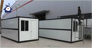 Casa Contenedor Modular Plegable Prefabricada de Alta Calidad y Bajo Costo con Panel Sándwich de Acero para Uso como Apartamento, Fácil de Transportar - Product Image 3