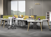 Bureau du personnel H13 meubles en forme de L table de bureau bureau de travail moderne