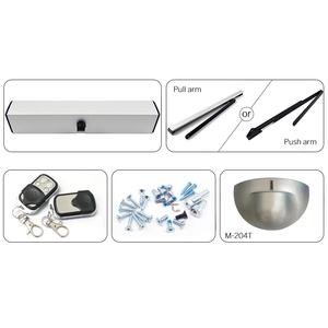 فاتح بوابة إلكتروني أوتوماتيكي أوتوماتيكي مع جهاز تحكم عن بعد مشغل باب متأرجح مع مستشعر للباب - Product Image 6