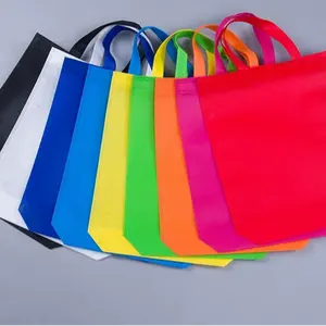 Ama-zon定制标志PP层压生活购物手提袋由回收无纺布制成