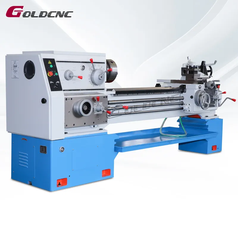 GOLDCNC Flexible Operation CA6140 Industrial Conventional Manual Lathe Machine