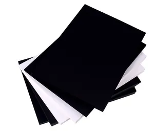 Wholesale 787x1092mm 240g 300g shopping bag used black paperboard Craft Black Paper