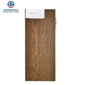 wood polish raw engineered oak flooring 15mm Solid Wooden floor board