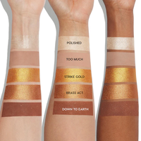 Palette de fards à paupières neutres avec logo personnalisé, couleur unique, fini mat, pailleté, scintillant, pour les tons de peau clairs et foncés, faible MOQ, poudre, fini métallique