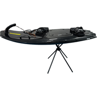 JetFly JF08-Planche à Jet 12kW pour Sports Nautiques Océaniques, Planche de Surf en Fibre de Carbone, Essence Électrique, Tension de Batterie 72V, Unisexe Portable