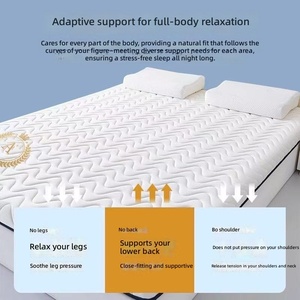 Surmatelas Épais et Doux pour Dortoir Scolaire - Surmatelas en Fibre <span class=keywords><strong>de</strong></span> Polyester Écologique et Durable, Taille Simple - Product Image 3
