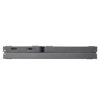 Keyboard lipat Bluetooth, kunci BT lipat dengan Touchpad portabel nirkabel lipat Keyboard untuk Laptop Tablet telepon nomor Notebook