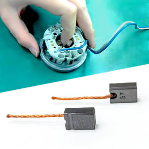 Escobilla de Carbón <span class=keywords><strong>Fresenius</strong></span> 4008 para Bomba de Desgasificación y Bomba de Flujo de Máquina de Diálisis 5x8x12mm - Product Image 2