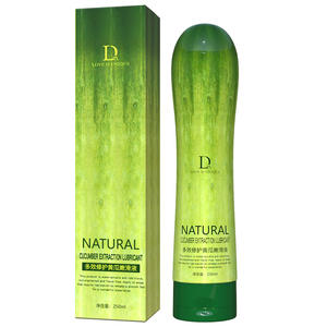 Lubricante Personal con Sabor a Pepino de 250 ml de Gran Capacidad, Loción Corporal Reparadora Multiefectos - Product Image 4