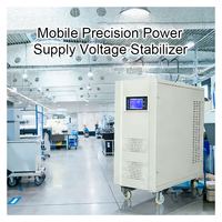 Stabilisateur de tension monophasé 20 kVA CA 220 V 1 % avec écran LCD, régulateur de tension automatique à 98 % d'efficacité pour petits appareils